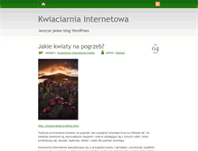 Tablet Screenshot of kwiaciarniainternetowa.org